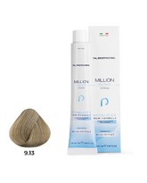 Крем-краска для волос TNL Million Gloss оттенок 9.13 Очень светлый блонд бежевый 100 мл