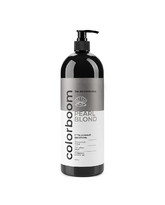 Оттеночный шампунь Color Boom Pearl Blond для жемчужного блонда с дозатором,TNL Professional, 1000мл