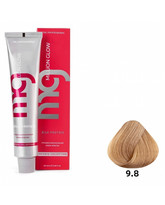 Крем-краска для волос TNL Million glow Private collection Silk protein 9.8 Очень светлый блонд шоколадный