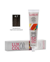 4.7 - Коричневый шоколадный Стойкая крем-краска LUXOR Professional 100 млLUXCOLOR 4.7 - Коричневый шоколадный Стойкая крем-краска LUXOR Professional 100 млLUXCOLOR