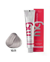 Крем-краска для волос Million glow Private collection Silk protein 10.11 Платиновый блонд интенсивный пепельный, TNL Professional, 60 мл