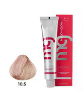 Крем-краска для волос Million glow Private collection Silk protein оттенок 10.5 Платиновый блонд махагоновый, TNL Professional, 60 мл