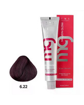Крем-краска для волос Million glow Private collection Silk protein оттенок 6.22 Темный блонд интенсивный фиолетовый,TNL Professional, 60 мл