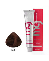 Крем-краска для волос Million glow Private collection Silk protein оттенок 6.4 Темный блонд медный, TNL Professional, 60 мл