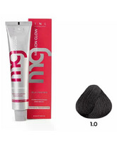 Крем-краска для волос Million glow Private collection Silk protein оттенок 1.0 Черный, TNL Professional, 60 мл