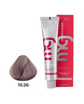 Крем-краска для волос Million glow Private collection Silk protein оттенок 10.26 Платиновый блонд фиолетовый розовый, TNL Professional, 60 мл