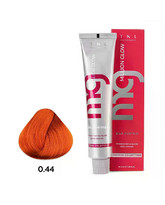 Крем-краска для волос TNL Million glow Private collection Silk protein 0.44 Медный, 60  мл