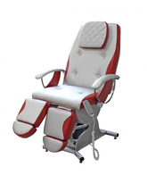 Педикюрное косметологическое кресло «Надин» (электропривод, 4 мотора)(Премиум 182/183)